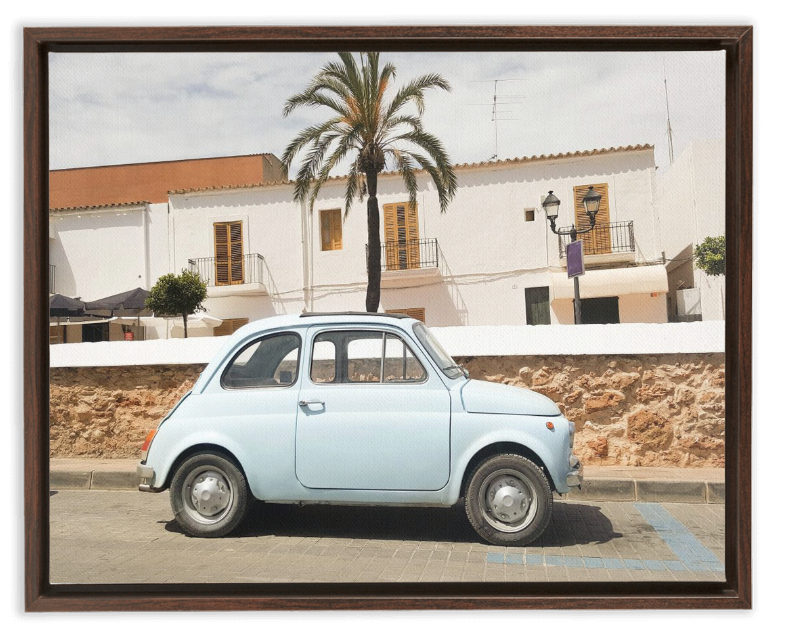 Vintage Blue Car