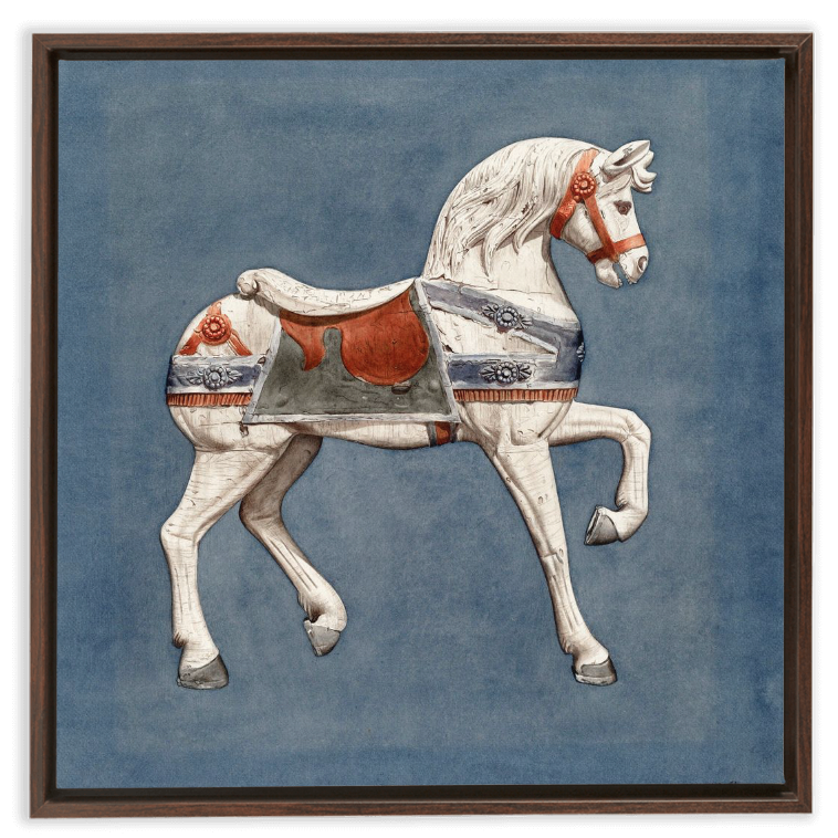 Vintage Carousel Horse