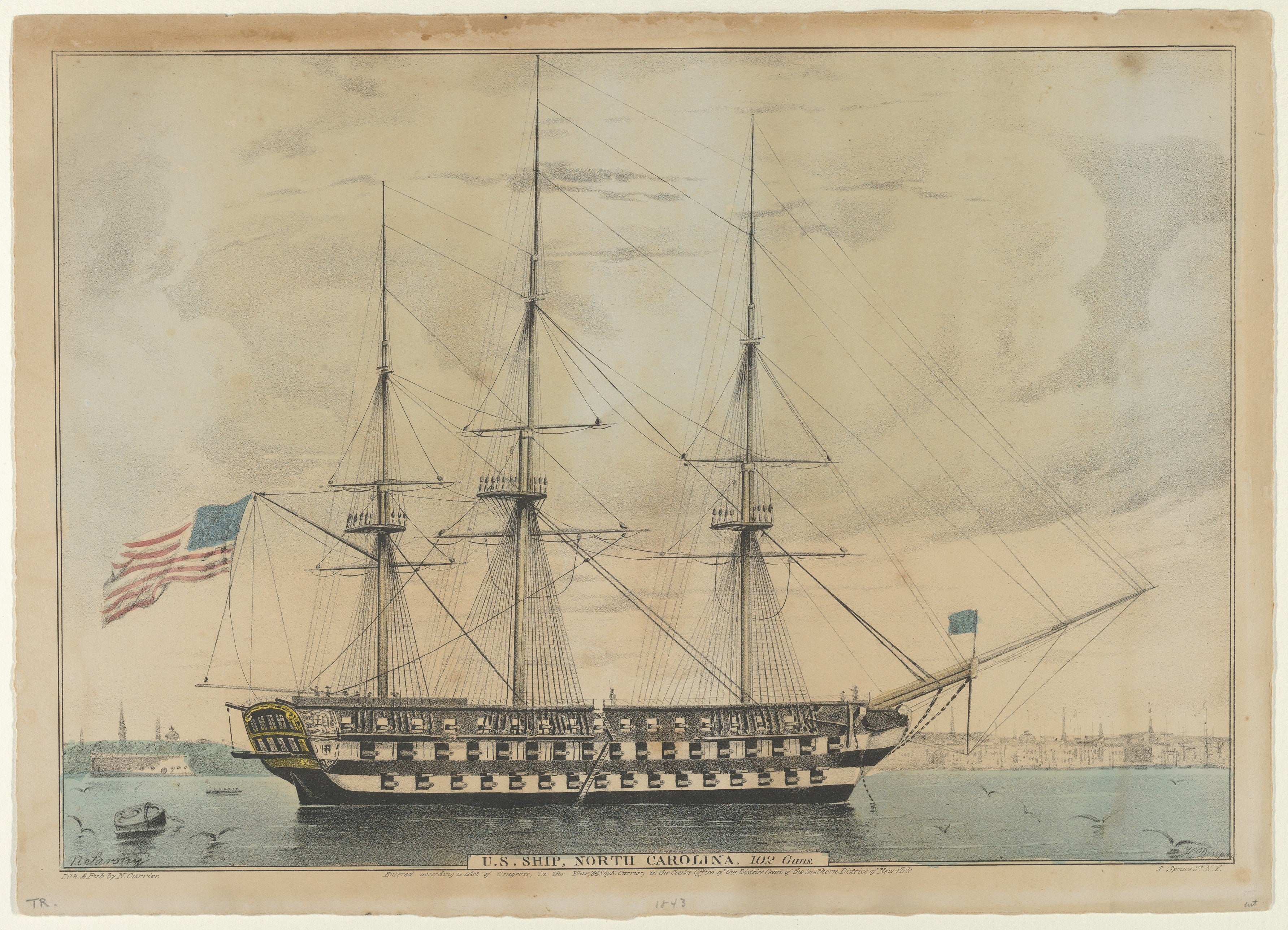 U.S Ship North Carolina