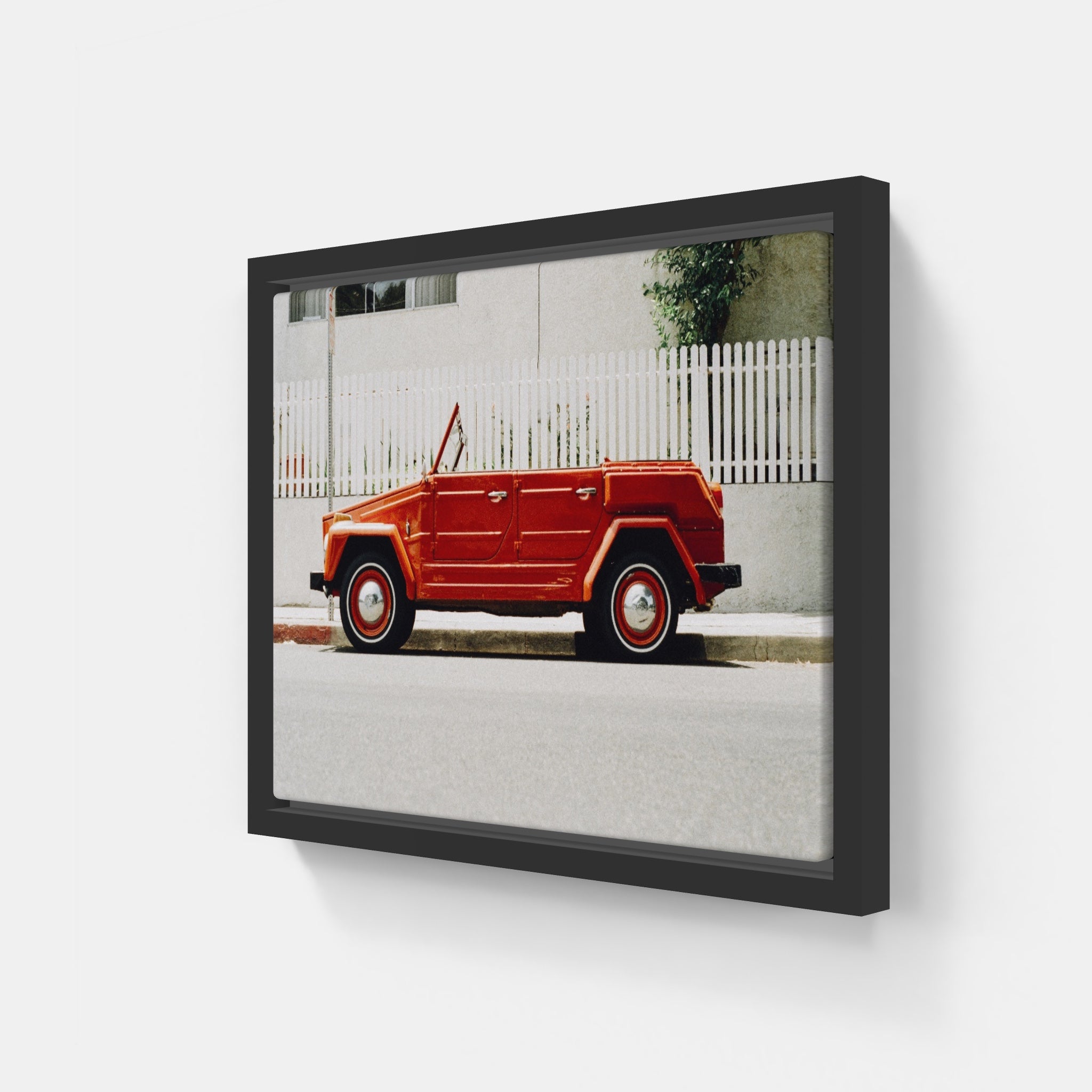 Red Vintage Car