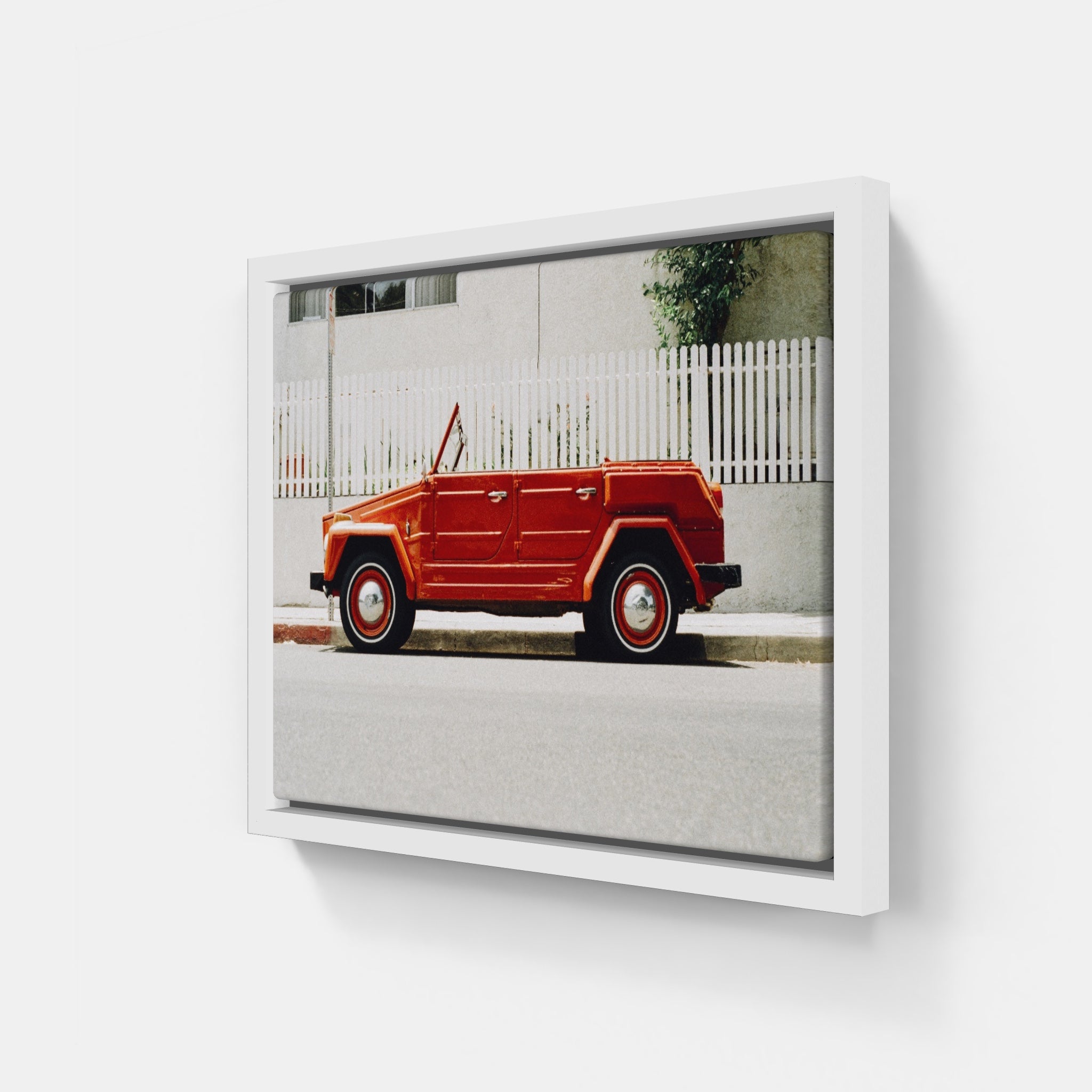 Red Vintage Car